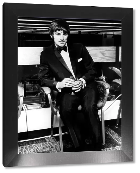 George Best in dinner jacket May 1968 at the Anglo American sporting club