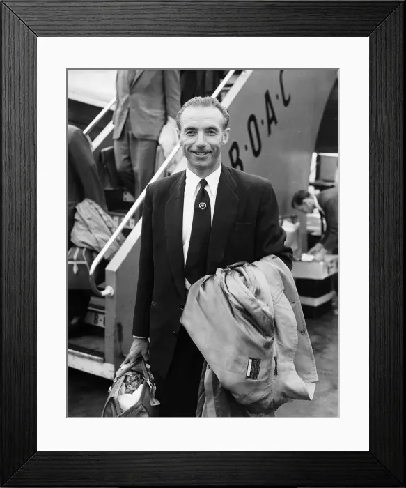 Framed Print : Stanley Matthews 1956