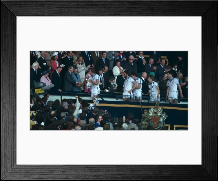 Framed Print : FA Cup Final at Wembley Stadium May 1980 West Ham United 1 v Arsenal 0 West Framed Print : FA Cup Final at Wembley Stadium May 1980 West Ham United 1 v Arsenal 0 West