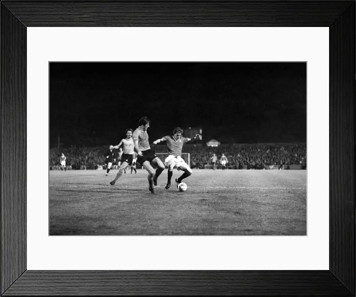Framed Print : European Cup Winners Cup First Round Second Leg match at Old Trafford October 1977 Framed Print : European Cup Winners Cup First Round Second Leg match at Old Trafford October 1977
