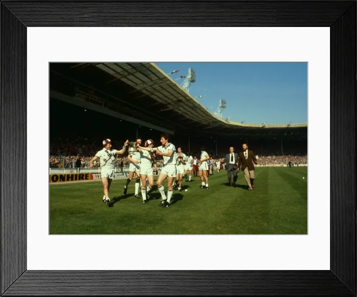 Framed Print : FA Cup Final at Wembley Stadium May 1980 West Ham United 1 v Arsenal 0 West