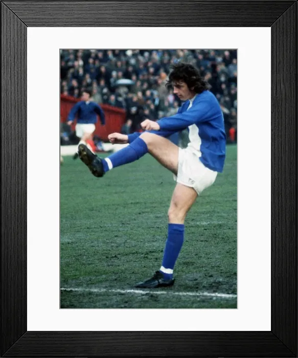 Framed Print : Trevor Francis Birmingham 1972