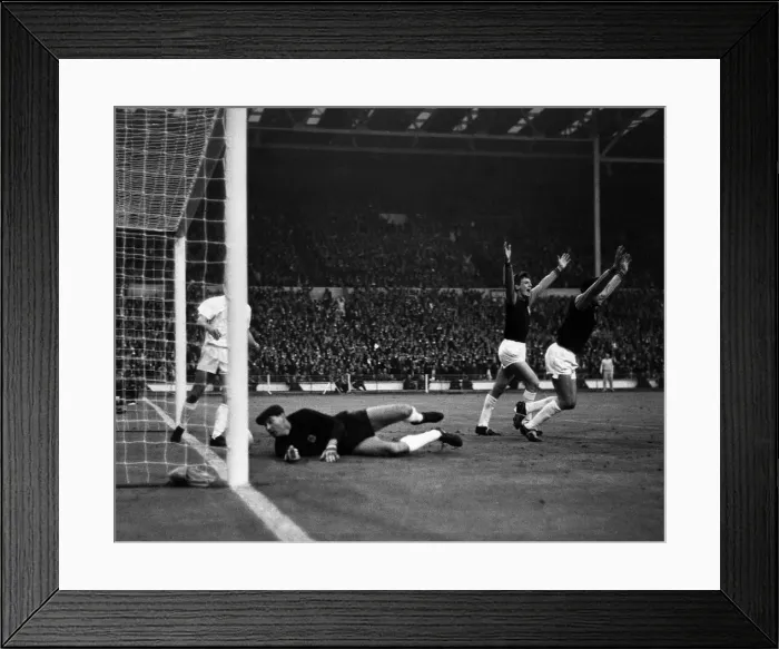 Framed Print : 1965 European Cup Winners Cup Final at Wembley Stadium May 1965 West Ham United 2 v Framed Print : 1965 European Cup Winners Cup Final at Wembley Stadium May 1965 West Ham United 2 v