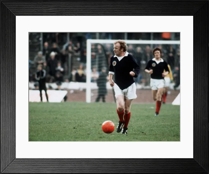 Framed Print : Billy Bremner Scotland football player 1970 s Framed Print : Billy Bremner Scotland football player 1970 s