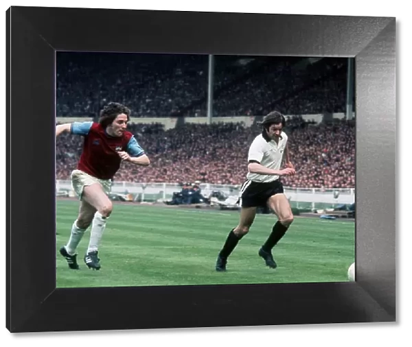 1975 FA Cup Final at Wembley May 1975 West Ham United 2 v Fulham 0 McDowell