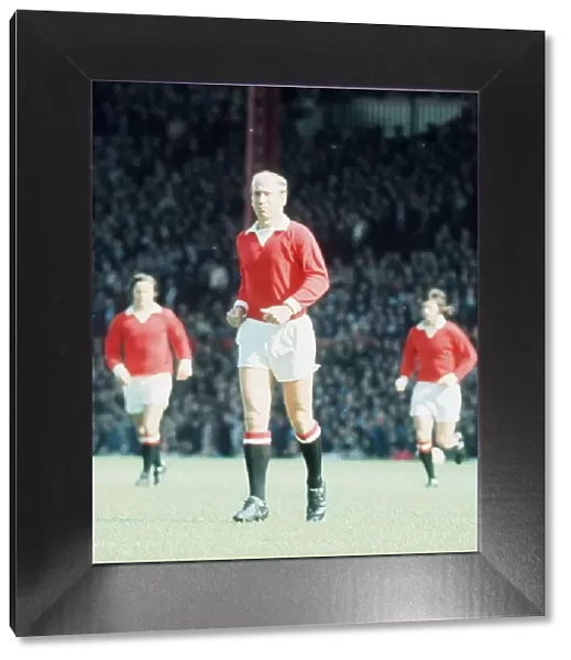 Bobby Charlton 1971 Manchester United v Ipswich