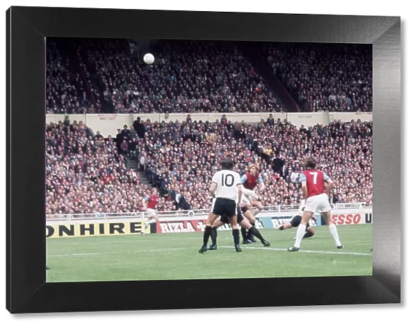 1975 FA Cup Final at Wembley May 1975 West Ham United 2 v Fulham 0 Action