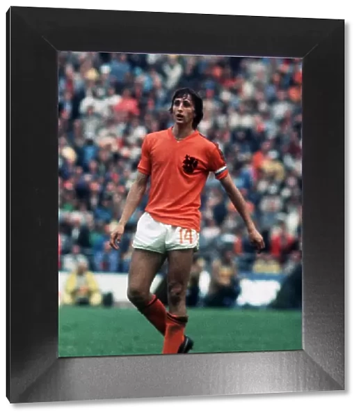 Johan Cruyff World Cup 1974 Holland v West Germany