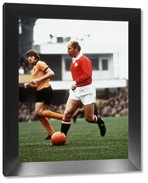 Bobby Charlton 1973 Manchester United football