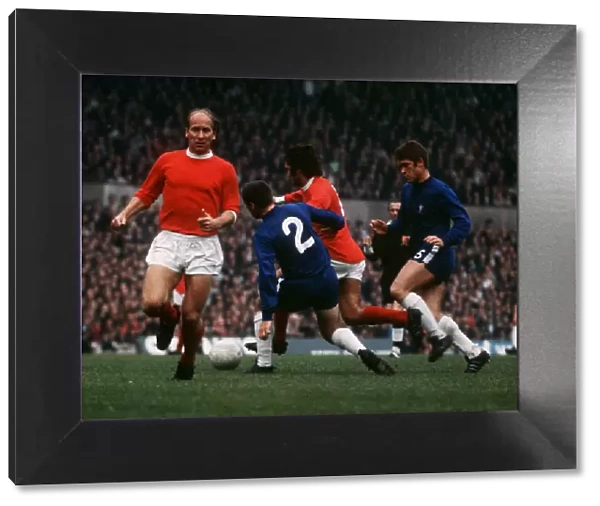 Bobby Charlton, 1969, Manchester United v Chelsea