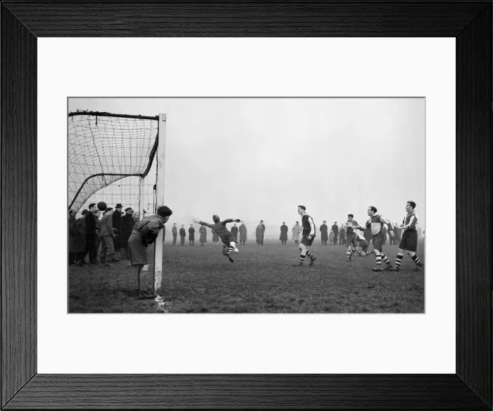 Framed Print : Eltham v Home Guard. 1st January 1950 Framed Print : Eltham v Home Guard. 1st January 1950