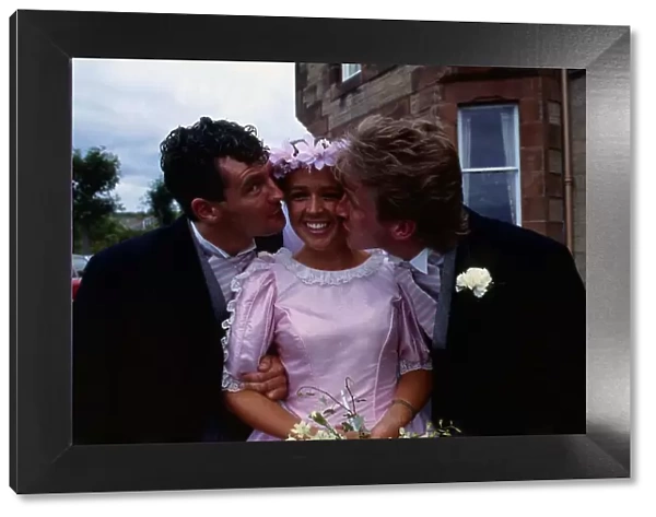 Gary MacKay on his wedding day June 1988