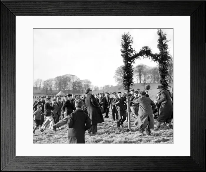 Framed Print : The first Hale'being scored for St. Michael Framed Print : The first Hale'being scored for St. Michael