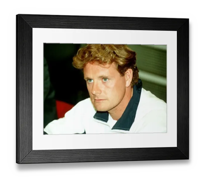 Framed Print : England and Lazio footballer Paul Gascoigne August 1993