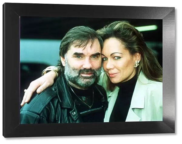 George Best former football player with girlfriend 1992