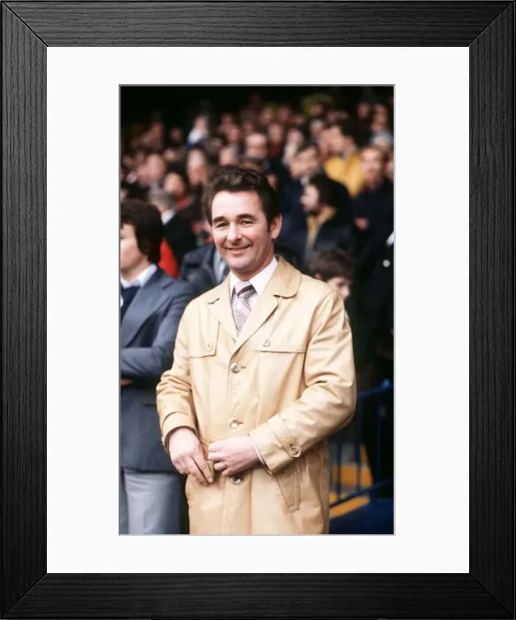 Framed Print : Football manager Brian Clough Circa 1975 Framed Print : Football manager Brian Clough Circa 1975