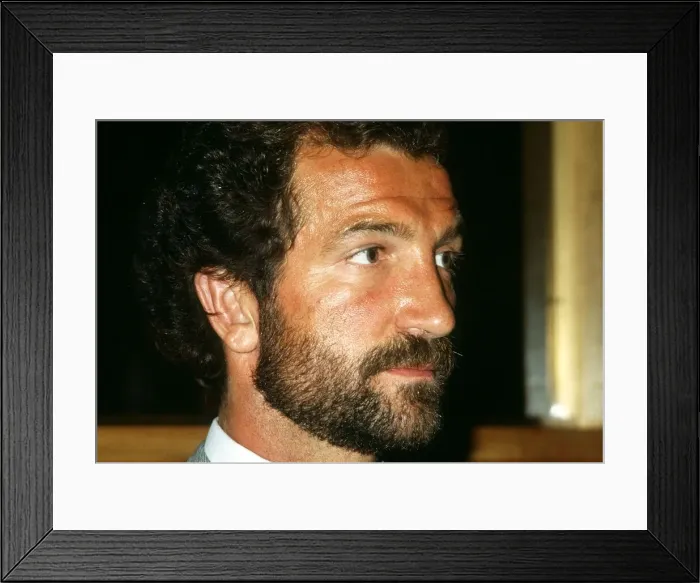 Framed Print : Football Manager Graeme Souness June 1989 Framed Print : Football Manager Graeme Souness June 1989