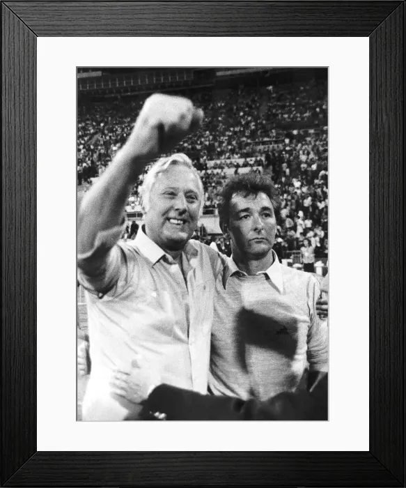 Framed Print : European Cup Final in Munich May 1979 Nottingham Forest 1 v Malmo 0 Peter Framed Print : European Cup Final in Munich May 1979 Nottingham Forest 1 v Malmo 0 Peter