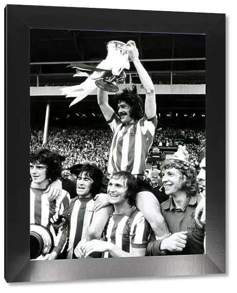 1973 FA Cup Final at Wembley Stadium Leeds United 0 v Sunderland 1 Sunderland