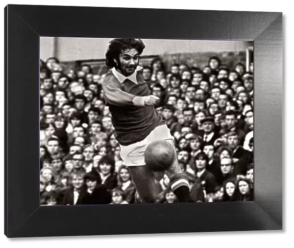 George Best Football Player - August 1971 in action for Manchester United against