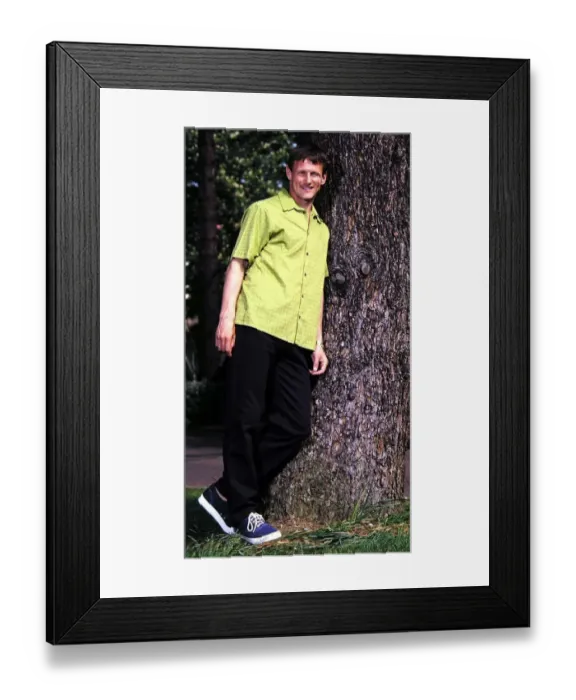 Framed Print : Teddy Sheringham May 1998 Manchester United football player