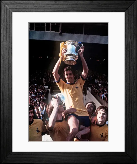 Framed Print : Frank McLintock with the FA cup Arsenal v Liverpool Framed Print : Frank McLintock with the FA cup Arsenal v Liverpool