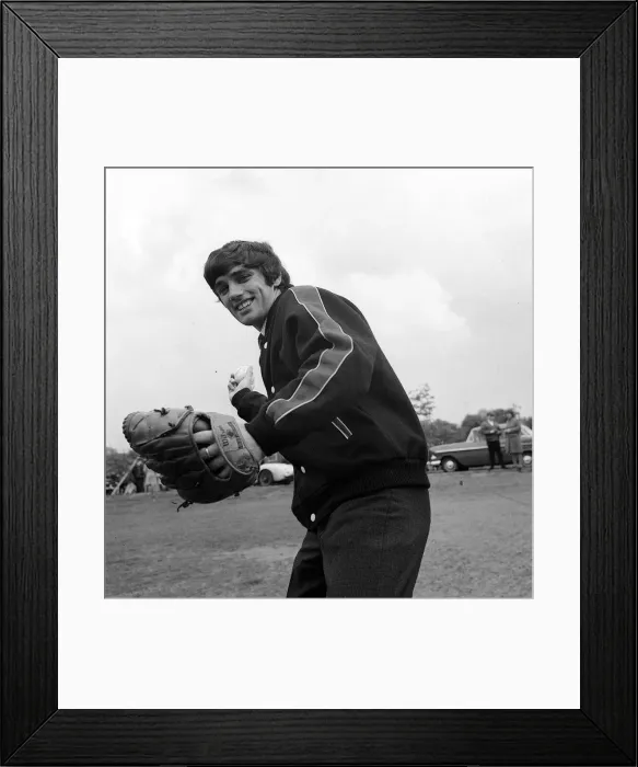 Framed Print : George Best May 1965 The Manchester United Star played an unusual role when he Framed Print : George Best May 1965 The Manchester United Star played an unusual role when he