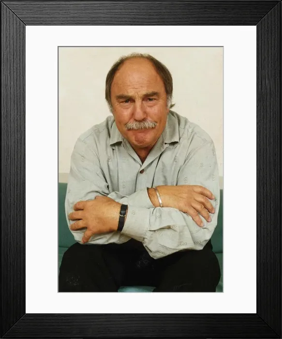 Framed Print : Jimmy Greaves former England footballer TV Commentator 1991 Framed Print : Jimmy Greaves former England footballer TV Commentator 1991