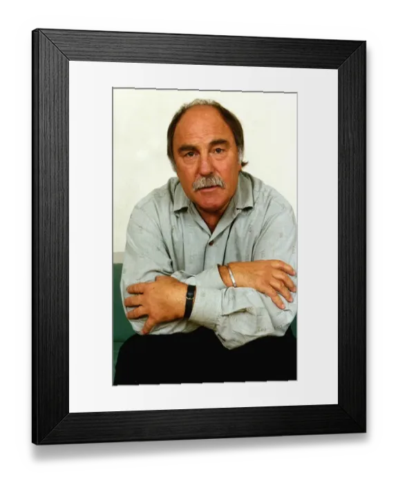 Framed Print : Jimmy Greaves former England footballer TV football commentator 1991 Framed Print : Jimmy Greaves former England footballer TV football commentator 1991