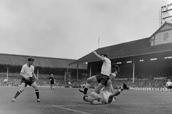 Tottenham Hotspur v FA XI Football August 1961 Spurs take on an FA XI team in a