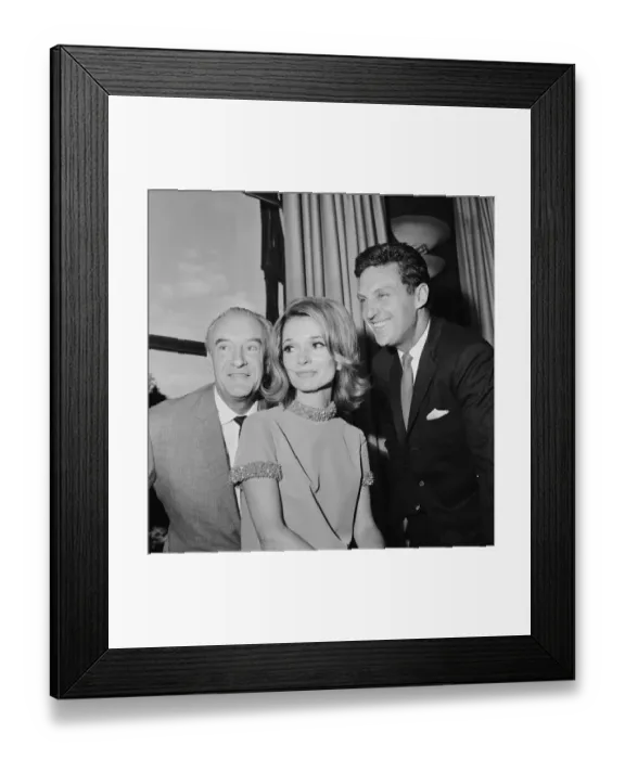 Framed Print : Lee Bouvier, actress & sister of Jacqueline Kennedy Onassis
