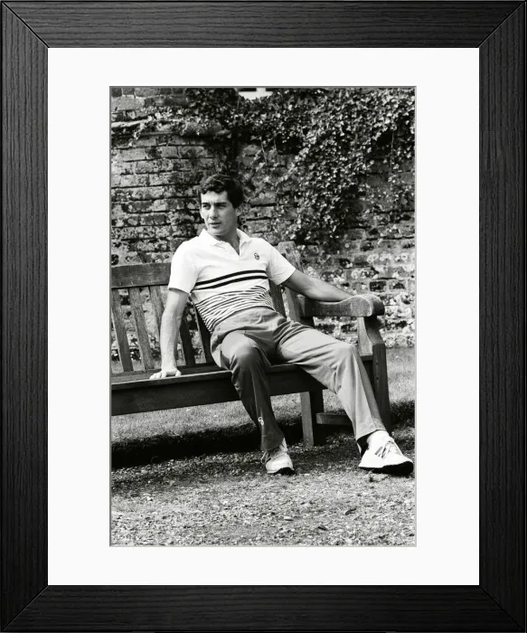 Framed Print : Racing driver Ayrton Senna at the Lotus Racing H. Q, Norfolk. 4th July 1985 Framed Print : Racing driver Ayrton Senna at the Lotus Racing H. Q, Norfolk. 4th July 1985