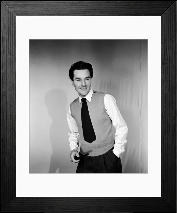Framed Print : Man smoking pipe. c1964 Framed Print : Man smoking pipe. c1964