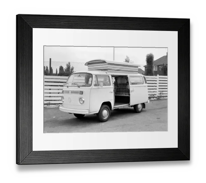 Framed Print : Volkswagen Devon Moonraker motor caravan. August 1978 78-3944-006 Local Caption