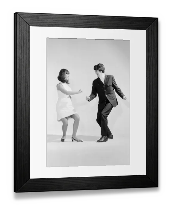 Framed Print : Reveille Studio Dancing the bend 1964