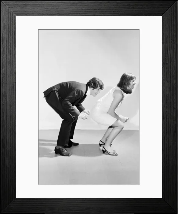 Framed Print : Reveille Studio Dancing the bend 1964