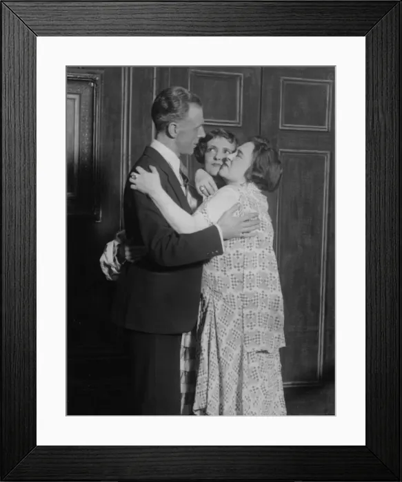 Framed Print : Scene from the theatre play Queer Fish. 28th September 1926 Framed Print : Scene from the theatre play Queer Fish. 28th September 1926