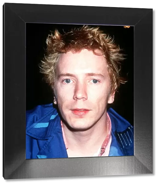 John Lydon of Public Image formerly Johnny Rotten 1983 of The Sex Pistols
