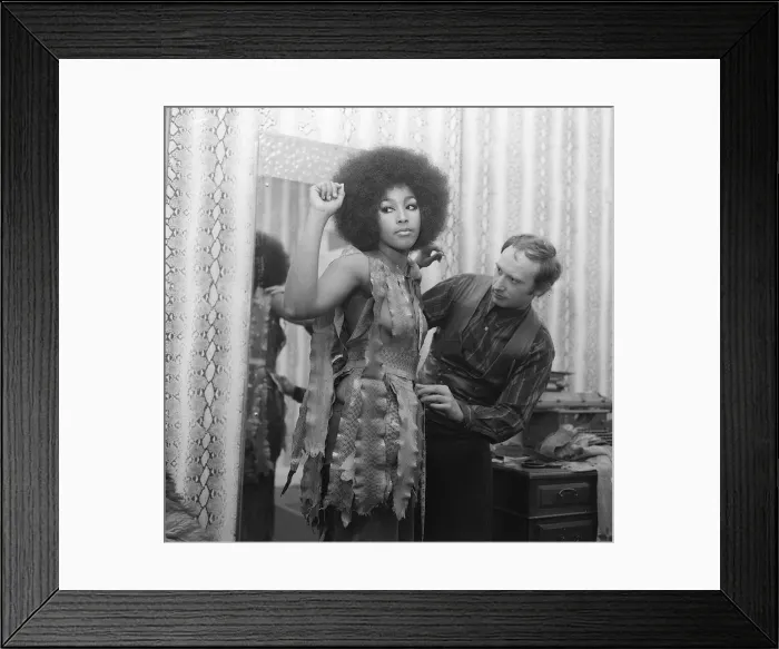 Framed Print : Singer Marsha Hunt, May 1969 Framed Print : Singer Marsha Hunt, May 1969