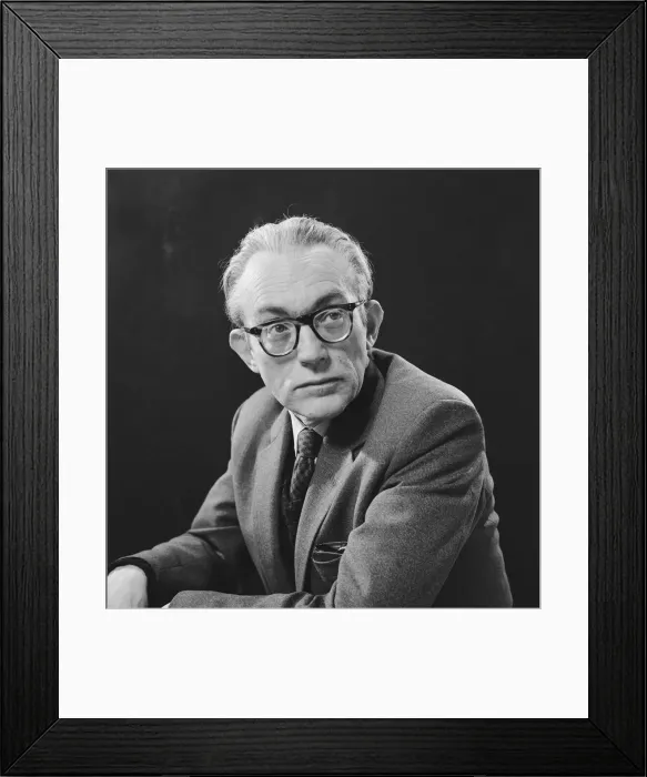 Framed Print : Michael Foot MP Ebbw Vale in Monmouthshire, photographed 30th May 1963
