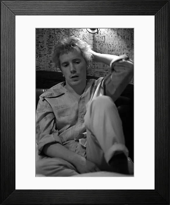 Framed Print : John Lydon of Public Image PIL 1983John Lydon of Public Image PIL 1983 November Framed Print : John Lydon of Public Image PIL 1983John Lydon of Public Image PIL 1983 November