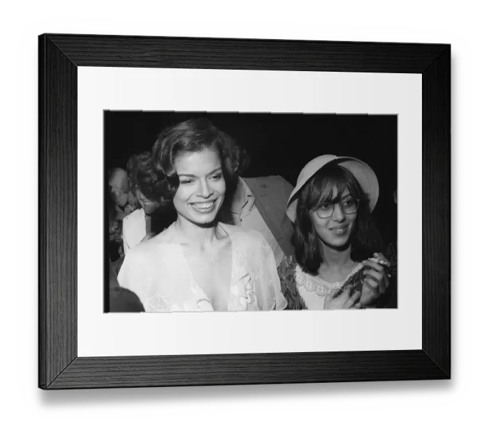 Framed Print : Bianca Jagger wife of Mick Jagger