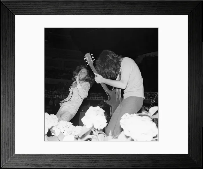 Framed Print : Led Zeppelin Concert at the Royal Albert Hall, London, Sunday 29th June 1969