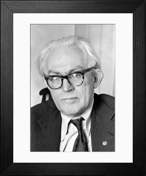 Framed Print : Michael Foot: Labour party MP. S74-5663-001 Local Caption planman - 03  /  03  /  2010