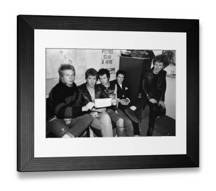 Framed Print : Punk band Sex Pistols were sacked by A & M records March 1977 receiving £75 Framed Print : Punk band Sex Pistols were sacked by A & M records March 1977 receiving £75