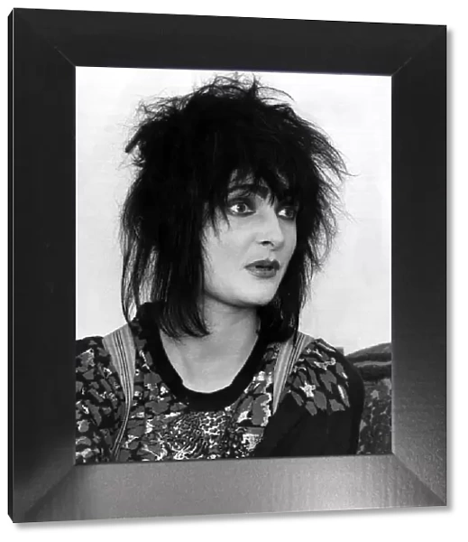 Siouxsie - Pop Star from the band Siouxsie and the Banshees 24  /  07  /  1981