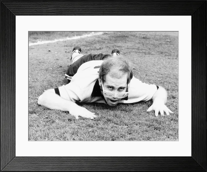 Framed Print : Elton John singer and songwriterApril 1974 Framed Print : Elton John singer and songwriterApril 1974