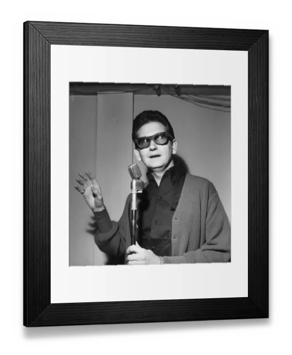 Framed Print : Roy Orbison Singer