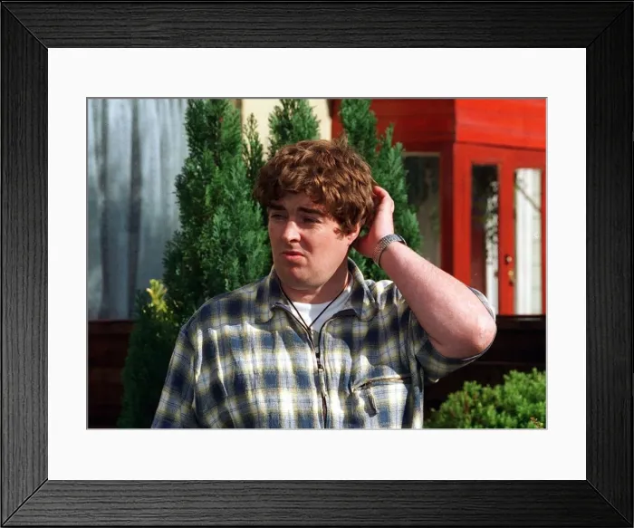 Framed Print : Oasis brother Paul looks puzzled after the reported break up of Oasis Framed Print : Oasis brother Paul looks puzzled after the reported break up of Oasis