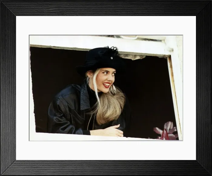 Framed Print : Mandy Smith model announces her engagement to Bill Wyman of the Rolling Stones Framed Print : Mandy Smith model announces her engagement to Bill Wyman of the Rolling Stones